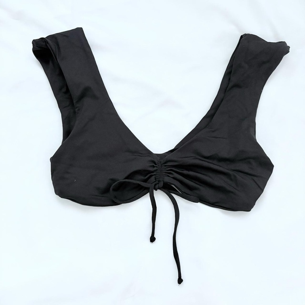 L*space black Frida bikini top S